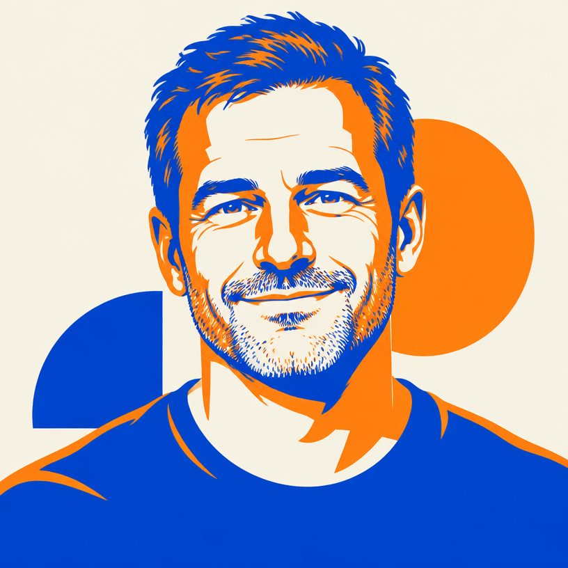 Portrait illustré de Fabrice