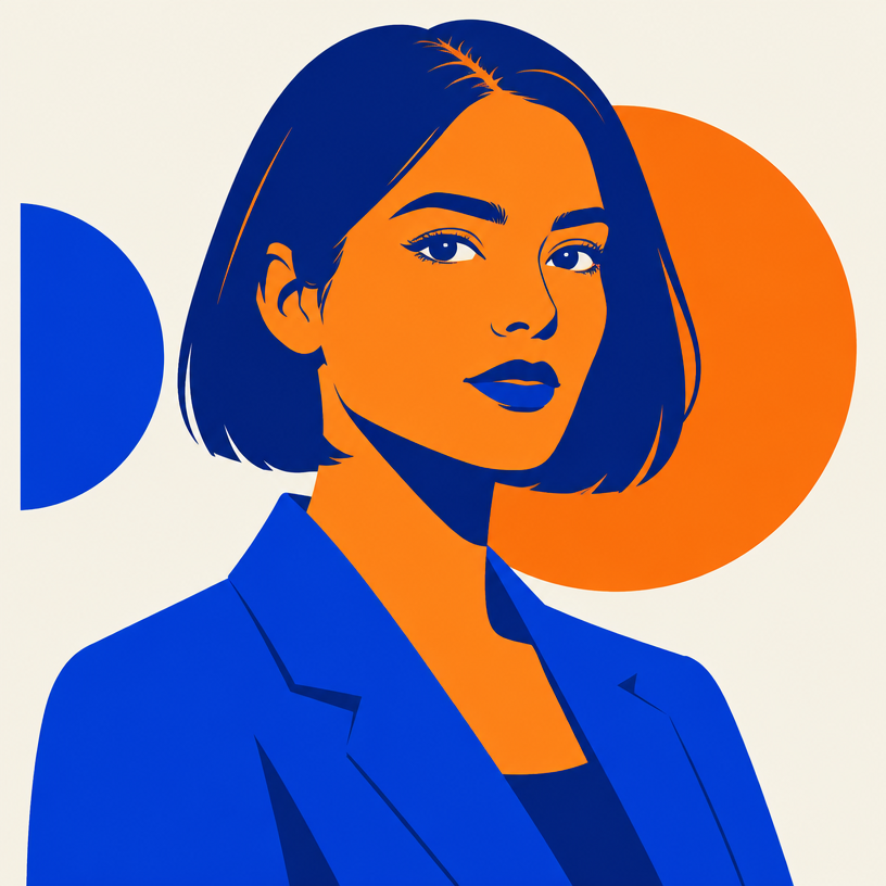Portrait illustré de Linda